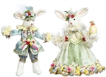 Mark Roberts Mr & Mrs Peter Rabbit Small- set of 2, 13"  2025