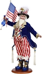 Mark Roberts Uncle Sam Santa 24"  2025