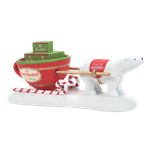 Department 56 North Pole Village Teacup Delivery Service