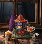 Department 56 Halloween Luna's Late-Night Brew  Set of 2 - New For 2025